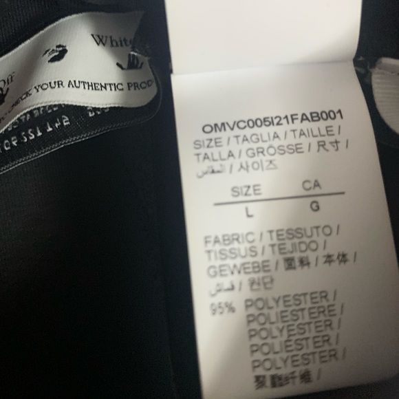 Off White Virgil Abloh Active Nylon track jacket - Picture 11 of 11